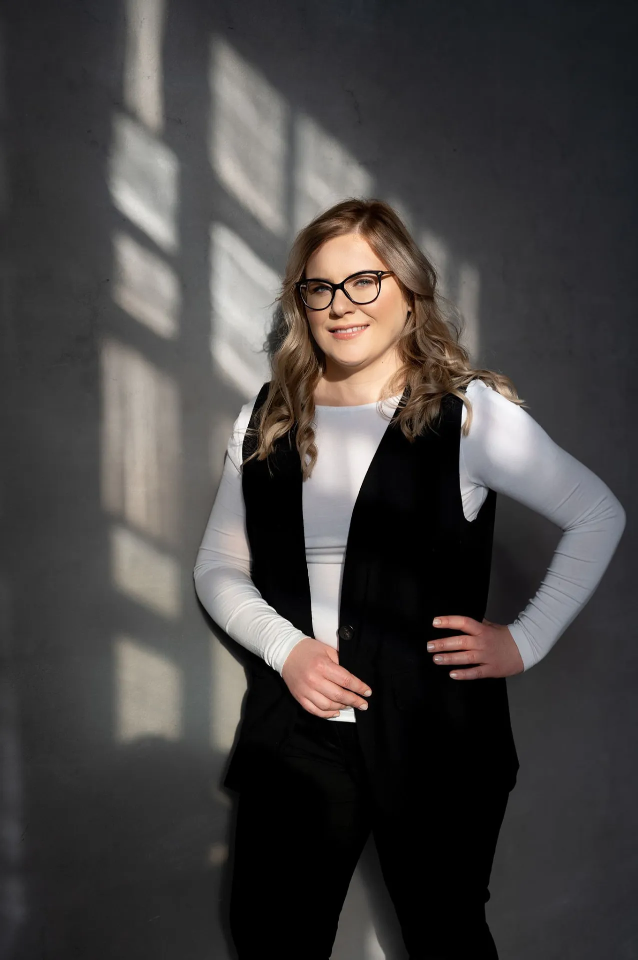 Karolina, architektka pracowni Słoje Studio
